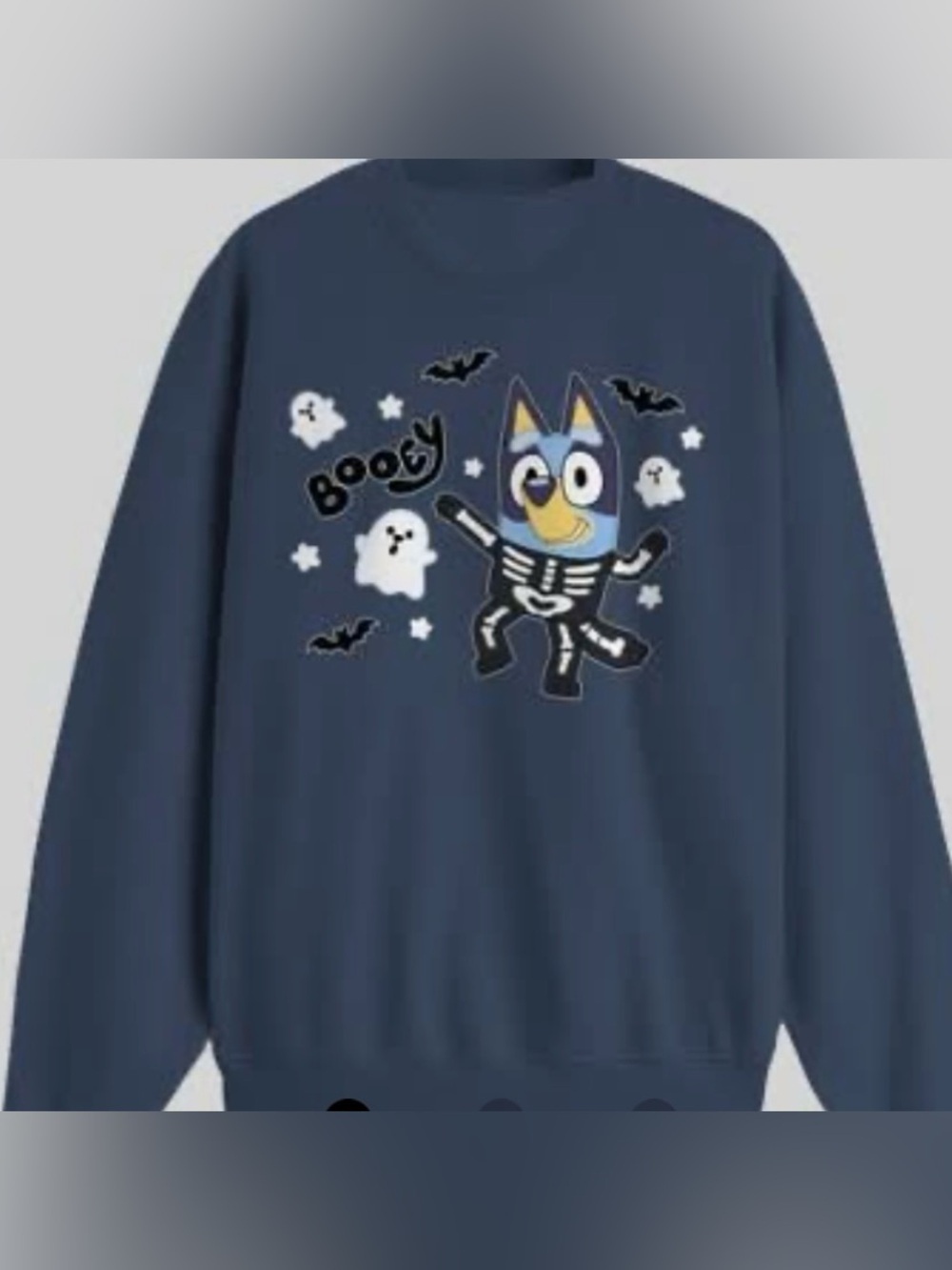 Mad Engine Bluey "Booey" Halloween crewneck sweatshirt
